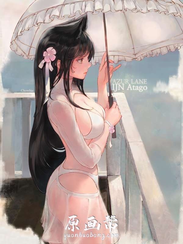 【原画素材】P站 Pixiv 【Chowbie】人气画师p站美图萌图38p