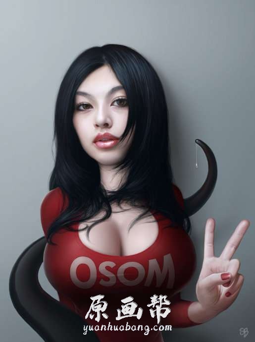 [原画素材]-Q版卡通 卡通美女头像3D模型图集22P 免费