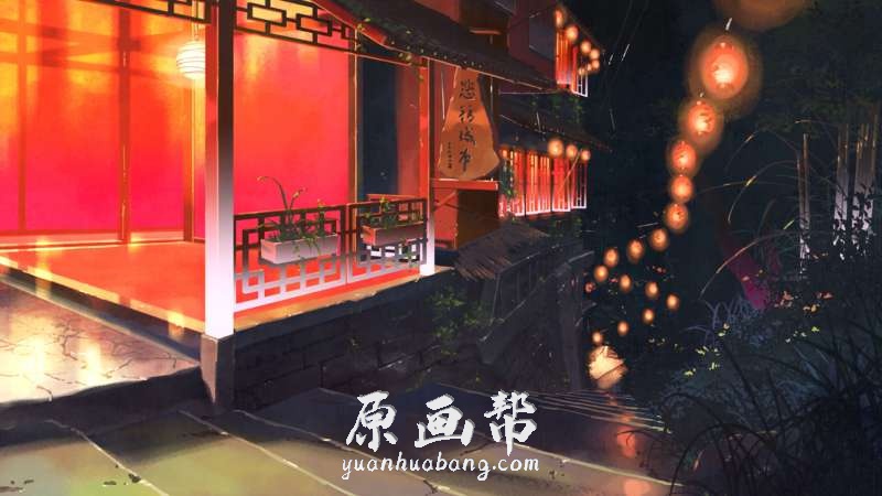 [原画素材]-场景设计 1400张日式 室内 室外 场景 背景 建筑风景 原画游戏画集