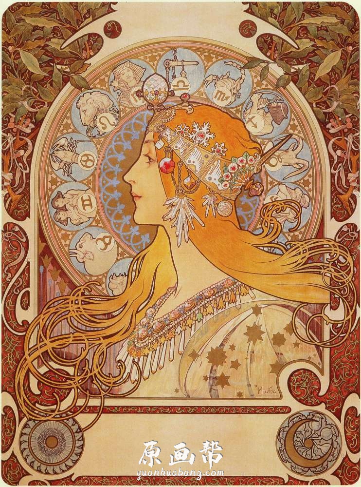 [原画素材]-传统绘画 阿尔芬斯名著《Rosalind Ormiston》全册 190p