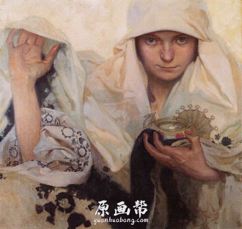 [原画素材]-传统绘画 阿尔芬斯名著《Rosalind Ormiston》全册 190p