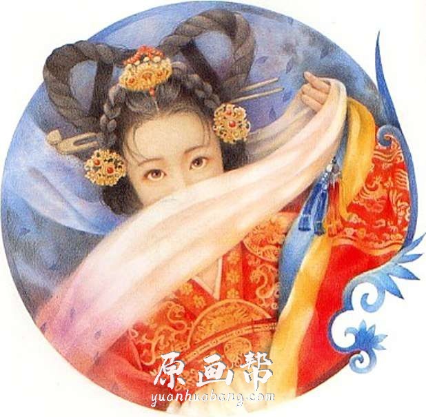 [原画素材]-传统绘画 古代早期【花雕绘卷】德珍女性作品插画画集88p