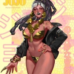 [原画素材]-朋克风格 不一样的JOJO 国人画师Vee LA 原画作品