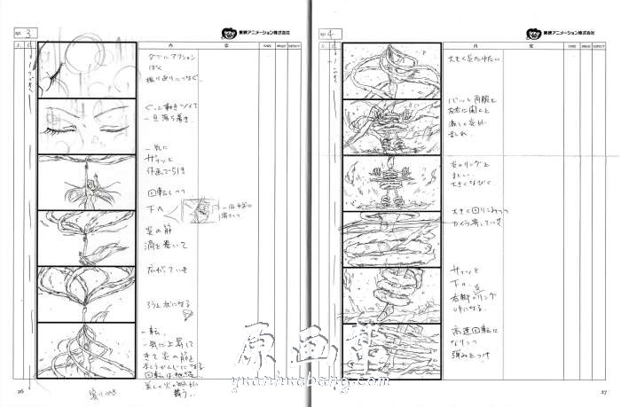 [动画设定] 【美少女战士】 动画变身分镜资料欣赏插画画集27P