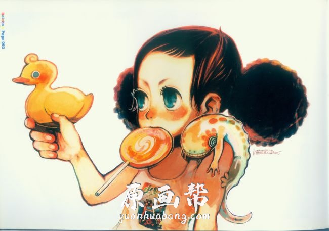[动漫立绘] Little Thunder香港画师门小雷个人彩色插画作品彩虹画集146P