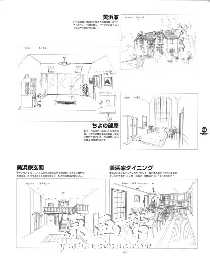 [原画线稿] 【阿滋漫画大王】场景 人物设定线稿18