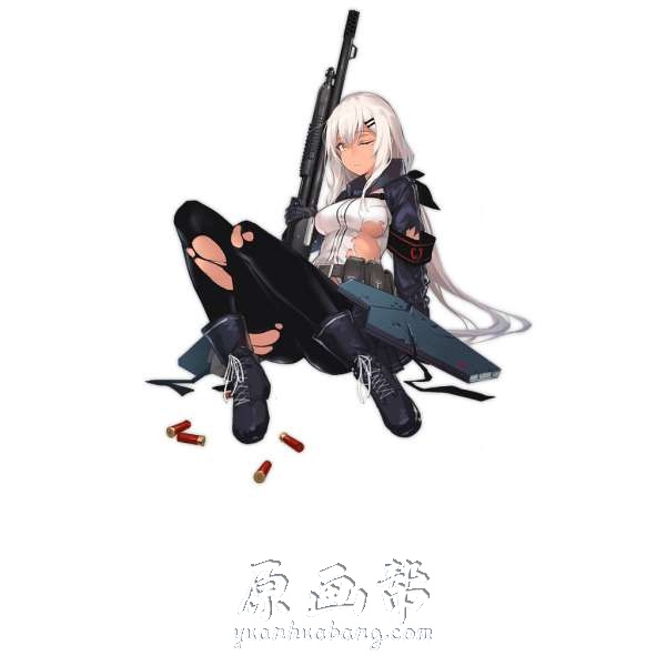 [二次元] 【少女前线】游戏设定二次元角色道具资料原画画集2052P