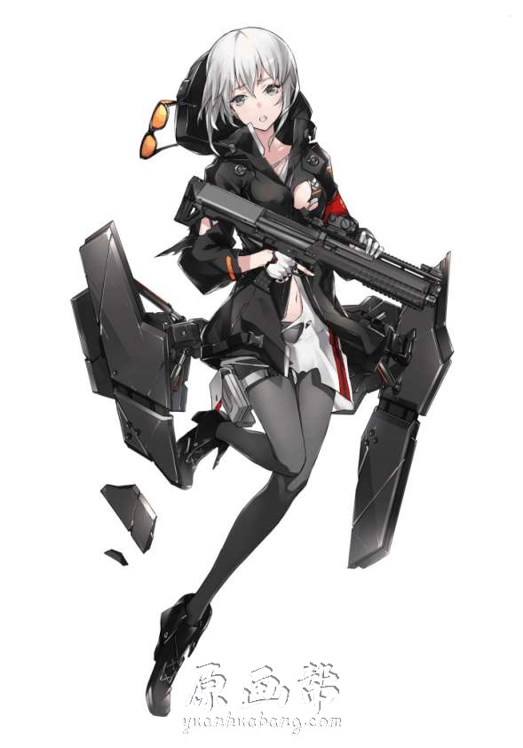 [二次元] 【少女前线】游戏设定二次元角色道具资料原画画集2052P