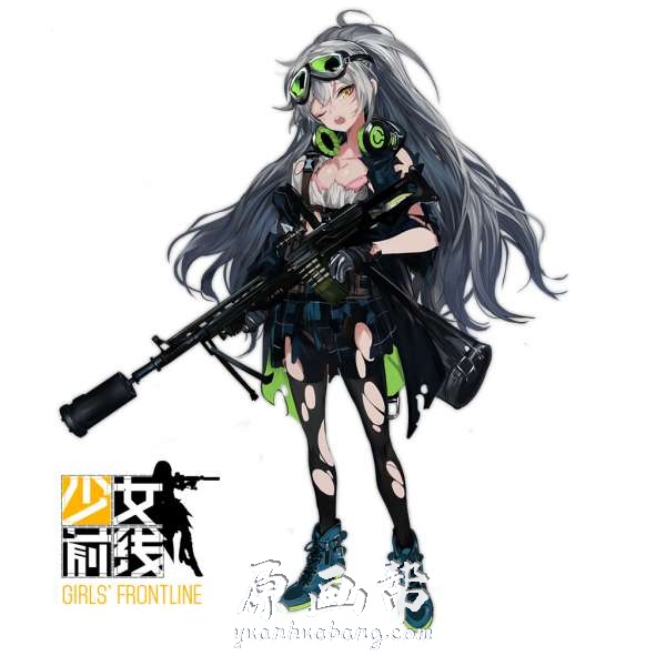 [二次元] 【少女前线】游戏设定二次元角色道具资料原画画集2052P