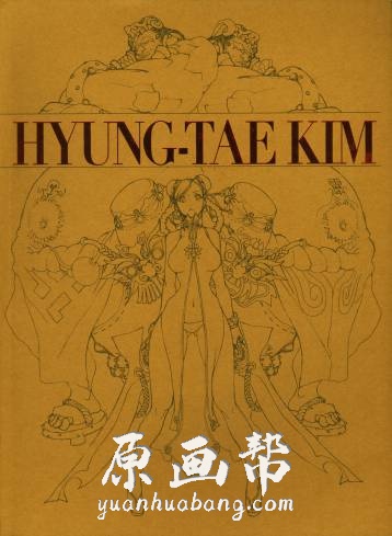 [黑白线稿] 韩国画师金亨泰游戏角色线稿手稿设定画集165P_原画素材