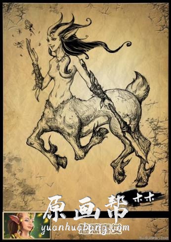 [黑白线稿] 【刀塔2】英雄游戏手绘线稿参考素材77p_原画素材