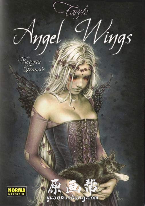 [欧美写实] 西方魔幻Favole 【Angel Wings】Victoria Frances Cuadernillo插画画集86p_原画素材
