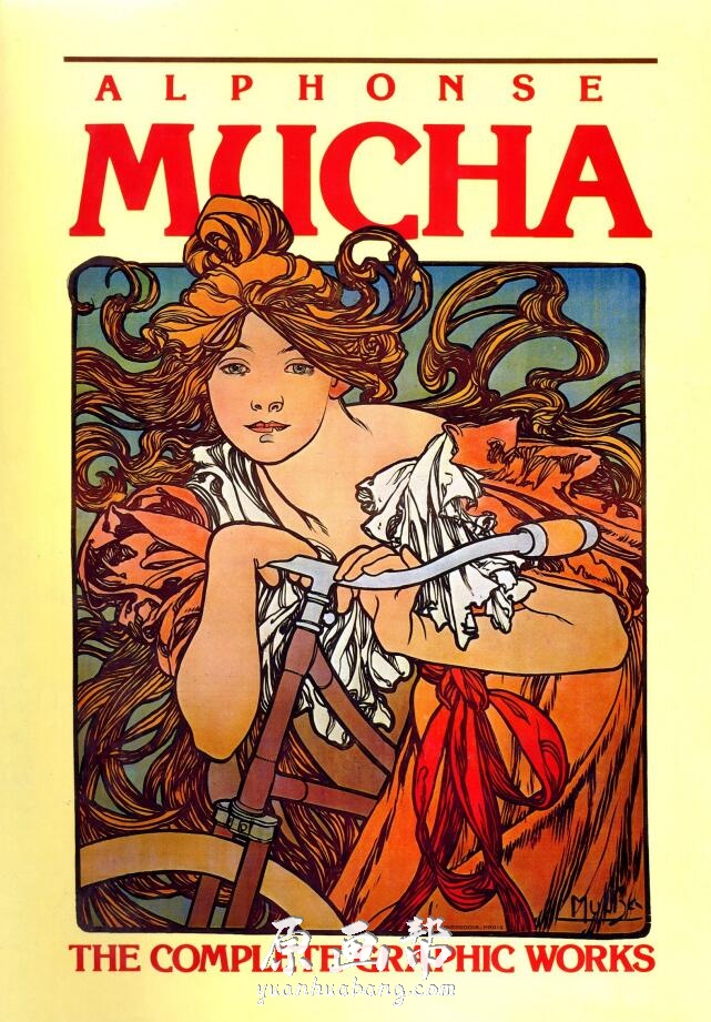 [欧美写实] 阿尔丰斯 穆夏（Alphonse Mucha）12册合集1158P_原画素材