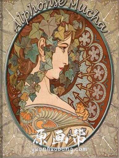 [欧美写实] 阿尔丰斯 穆夏（Alphonse Mucha）12册合集1158P_原画素材