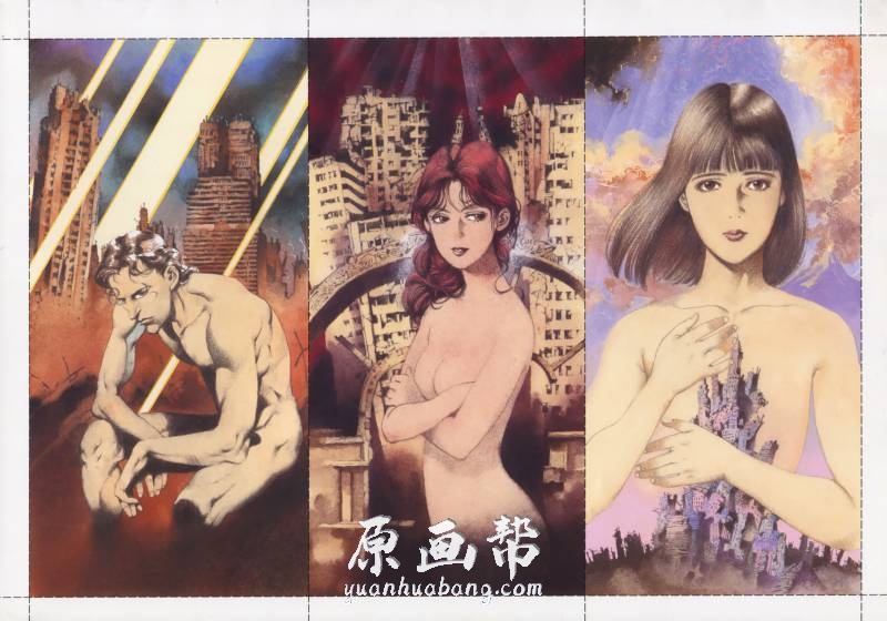 [日韩画风] Yamada Akihiro日本著名插画师山田章博唯美轻装版画集228P_原画素材