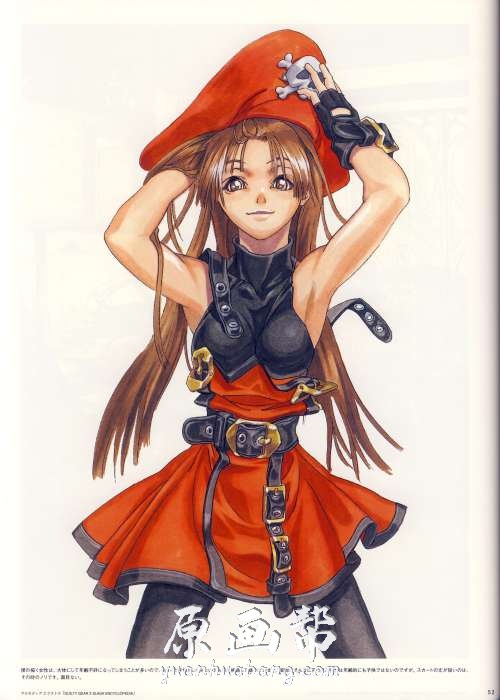 [游戏设定] 2000-2007《罪恶装备-ARTWORKS OFGUILTY GEAR X》游戏设定原作品集157p_原画素材