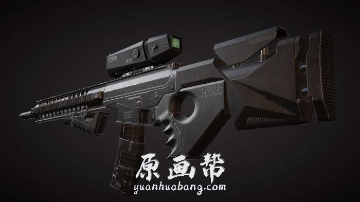 [游戏设定] A0231科幻武器枪械装备游戏原画概念设定作品集2093P_原画素材