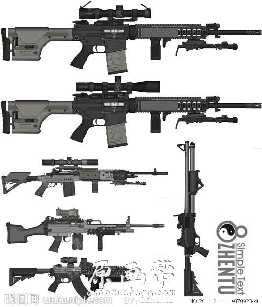 [科幻风格] 超清CG原画集《枪炮激光次世代热武器》2005p_原画素材