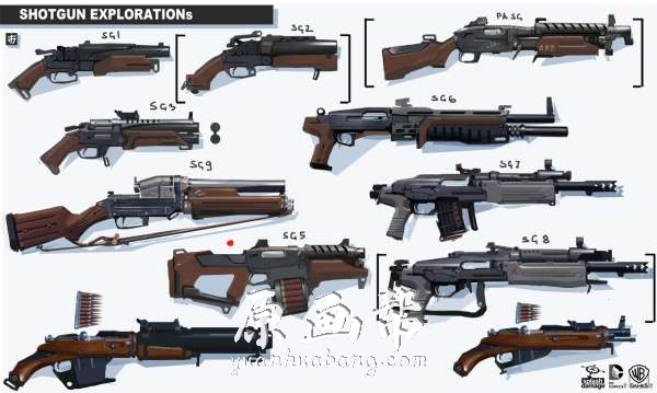 [科幻风格] 超清CG原画集《枪炮激光次世代热武器》2005p_原画素材