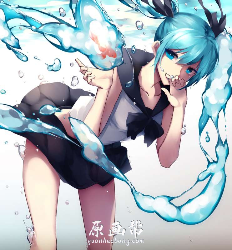 [欧美写实] 二创形态瓶初音（bottle miku）《VOCALOID》系列歌姬初音未来高清散图包691p_原画素材