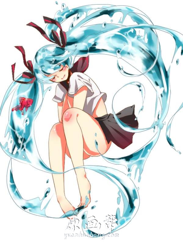 [欧美写实] 二创形态瓶初音（bottle miku）《VOCALOID》系列歌姬初音未来高清散图包691p_原画素材