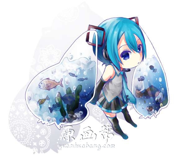 [欧美写实] 二创形态瓶初音（bottle miku）《VOCALOID》系列歌姬初音未来高清散图包691p_原画素材