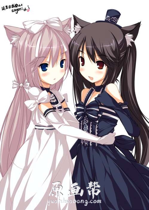 [日韩风格] 【猫娘乐园（Nekopara）】ACG精美高清CG原画二次元作品集633P_原画素材