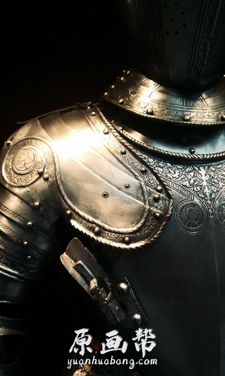 [欧美写实] 古代风盔甲 战甲 皮甲 铠甲欧洲中世纪服饰着装人物素材2119p_原画素材
