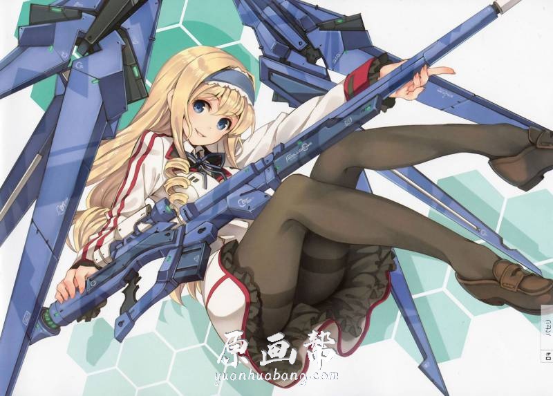 [日韩画风] 【Infinite Stratos】无限斯特拉托斯插画画集36P_原画素材