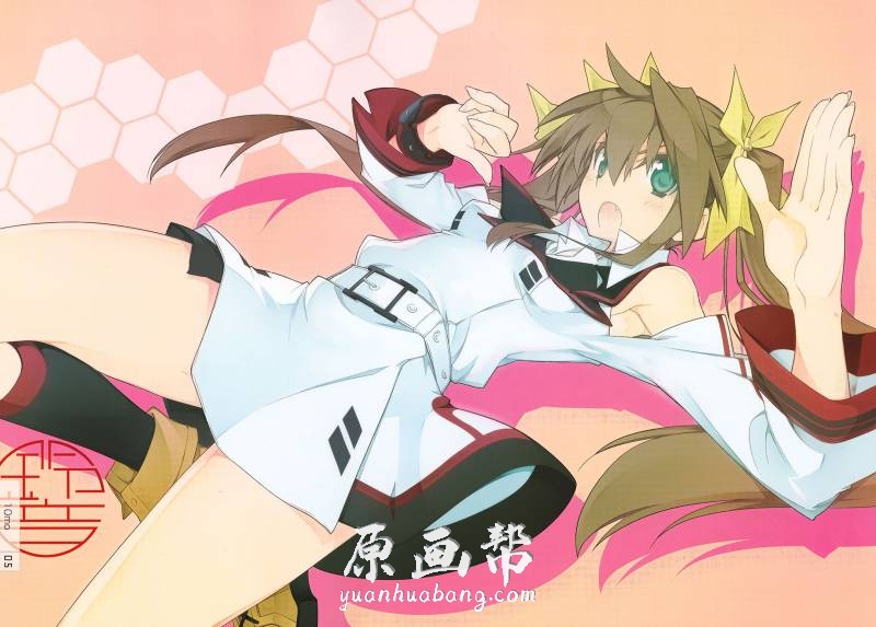 [日韩画风] 【Infinite Stratos】无限斯特拉托斯插画画集36P_原画素材