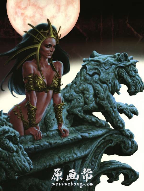 [欧美写实] The Art of Dejah Thoris and the Worlds of Mars【火星公主】精选画集325P_原画素材