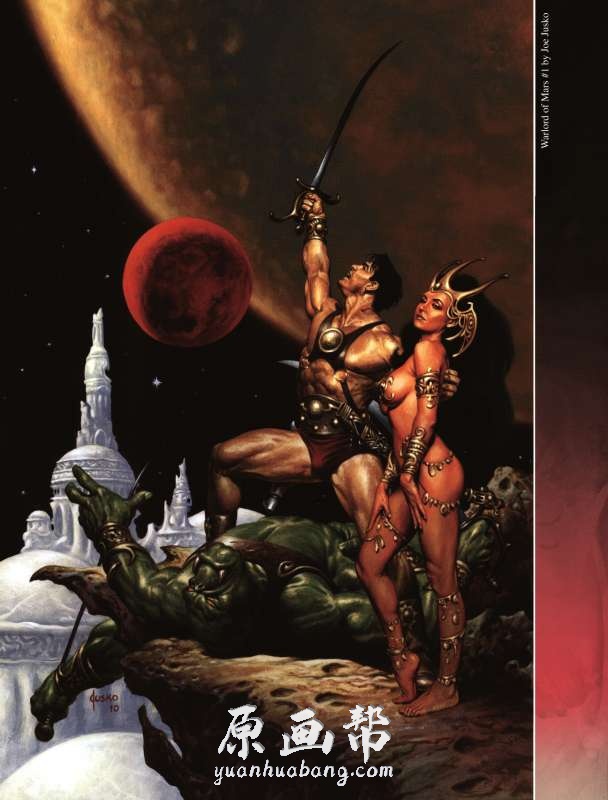 [欧美写实] The Art of Dejah Thoris and the Worlds of Mars【火星公主】精选画集325P_原画素材