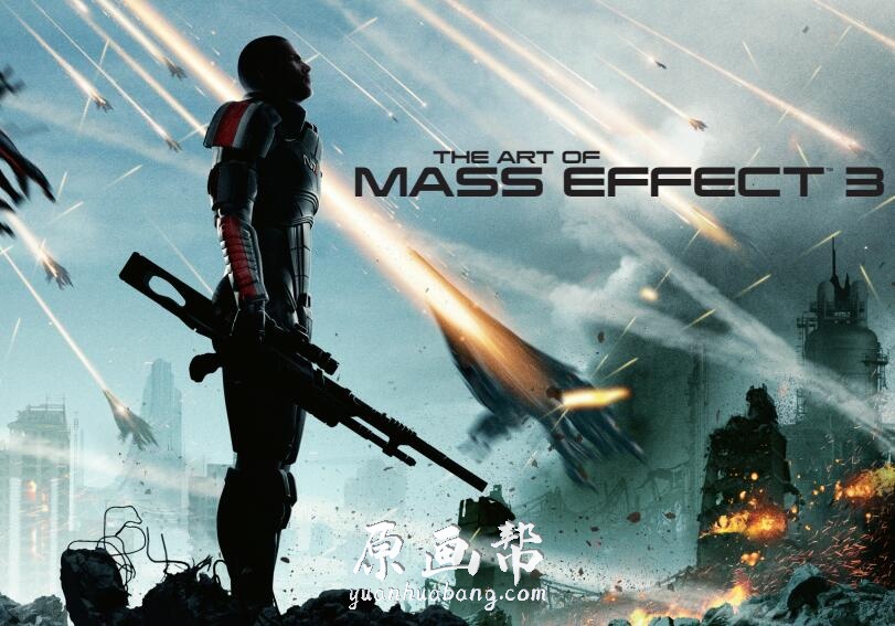 [游戏设定] 【质量效应3The Art of Mass Effect 3】角色怪兽飞船武器场景资料设定原作品集74p_原画素材
