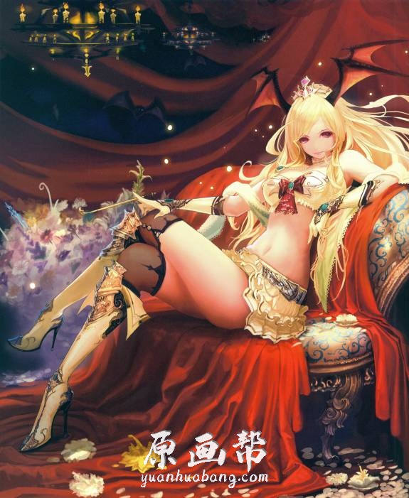 [游戏设定] 虫麻呂(mushimaro)Cygames御用神仙画师手游画集55p_原画素材