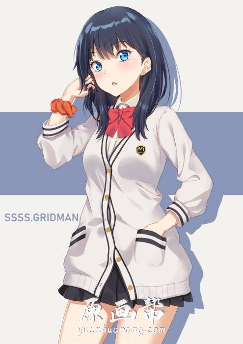 [日韩画风] 宝多六花（Takarada Rikka）超人气【SSSS.GRIDMAN】超精美画集1431p_原画素材