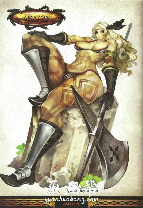 [游戏设定] 香草社名作【Dragons Crown 龙之皇冠】设定画集65P_原画素材