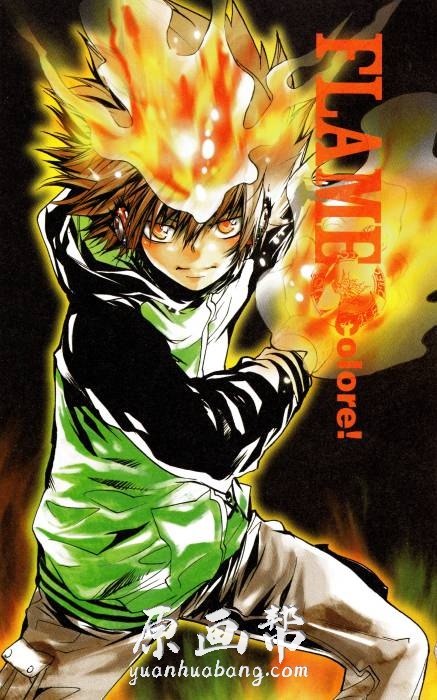 [日韩画风] 天野明【家庭教师HITMAN REBORN!】日本漫画家精美画集139p_原画素材