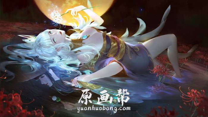 [日韩画风] 极致的光彩极致的享受 St Luthien 原画作品_原画素材 25P