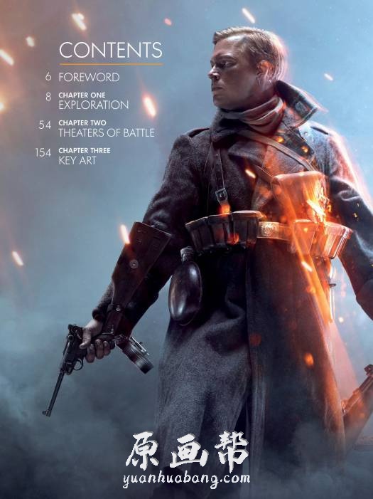 [游戏设定] 【战地1（Battlefield 1）】游戏设定画集167P_原画素材