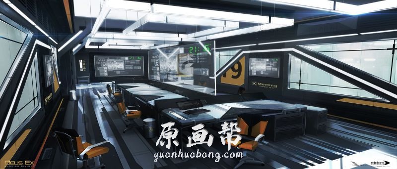 [游戏设定] CG游戏【杀出重围：人类分裂】原画设定图集505p