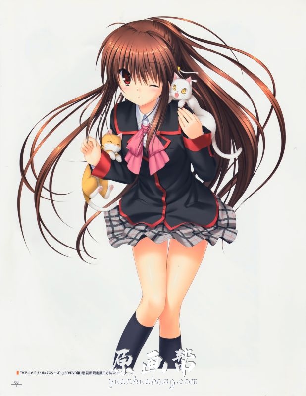 [游戏设定] Key社人气游戏【Little Busters!】十周年纪念画集100P