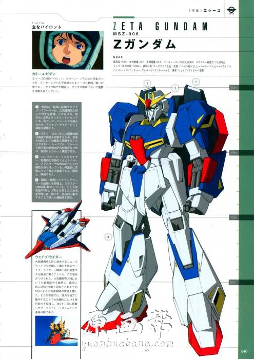 [游戏设定] 【机动战士高达】NEW TYPE GUNDAM 资料设定集138p_原画素材