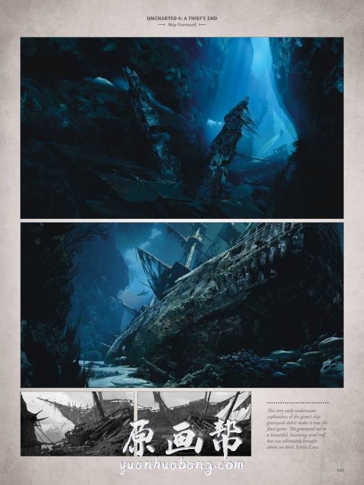 [游戏设定] 【神秘海域4 】游戏角色场景精美图集179p_原画素材