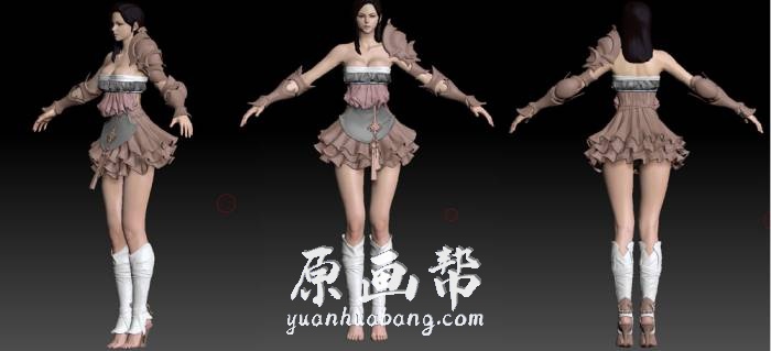 【韩国S1学院】CG游戏原画3D角色建模美术图集设定参考素材1081P