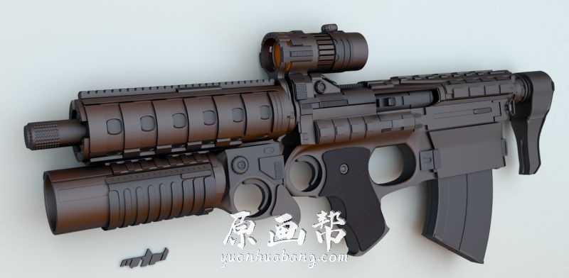 [游戏设定] 次时代3D武器枪械游戏CG原画设定素材2005P