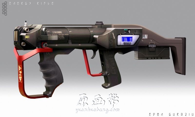 [游戏设定] 次时代3D武器枪械游戏CG原画设定素材2005P