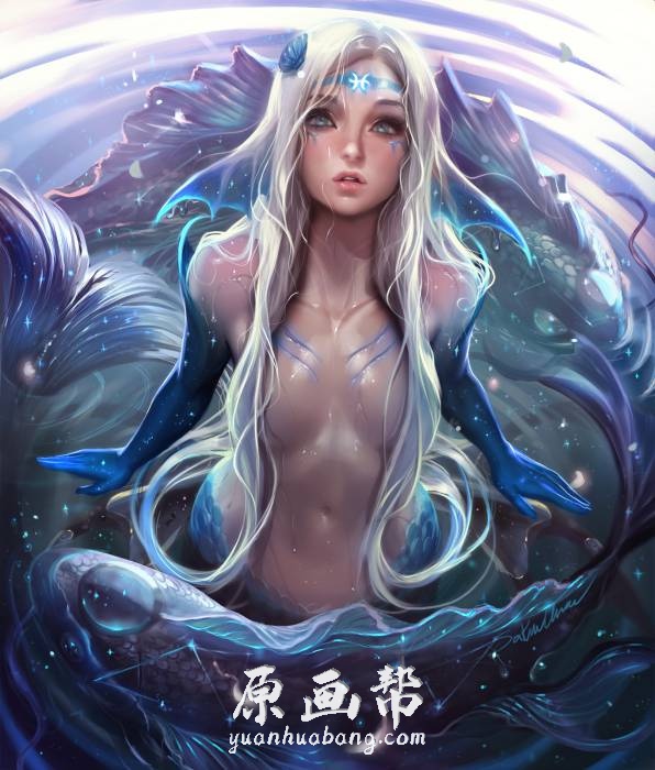 Sakimichan加拿大神级女画师 超唯美女性CG插画作品【星座 生肖篇】JPG+PSD_原画素材.jpg