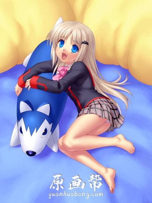 [日韩风格] 【Little Busters!】与【库特wafter】游戏高清原画画集1536P_原画素材