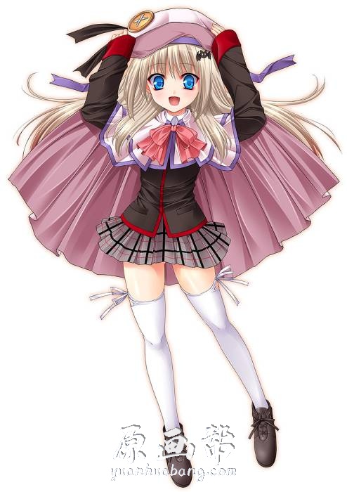 [日韩风格] 【Little Busters!】与【库特wafter】游戏高清原画画集1536P_原画素材