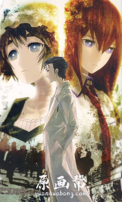 [日韩风格] CG原画插画《命运石之门-Steins Gate Visual Works 2》26p_原画素材